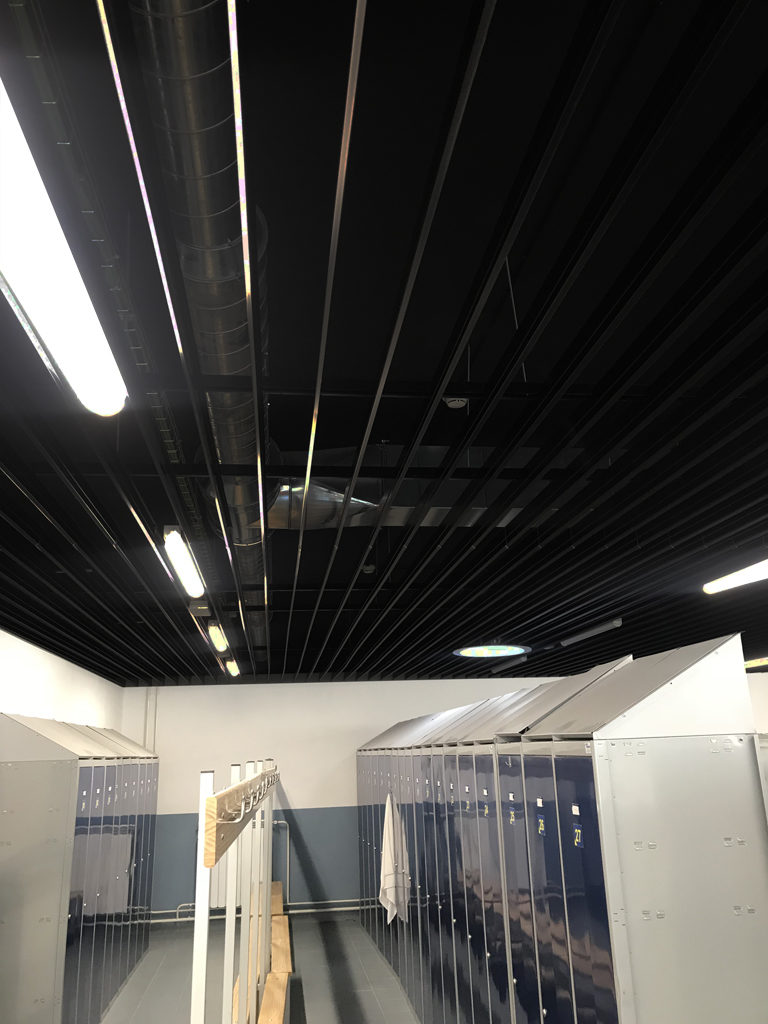 climatizacion y renovación de aire en vestuario